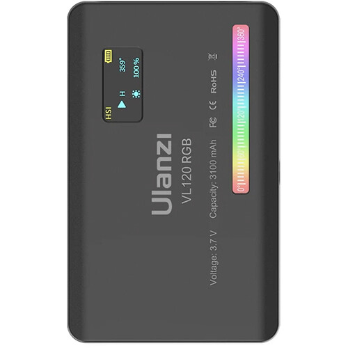 Ulanzi VL120 RGB LED Video Light